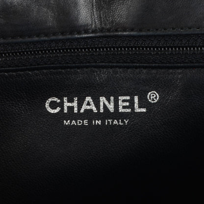 Chanel Lambskin Quilted Medium Roll Reissue Clutch Black 6 of 7