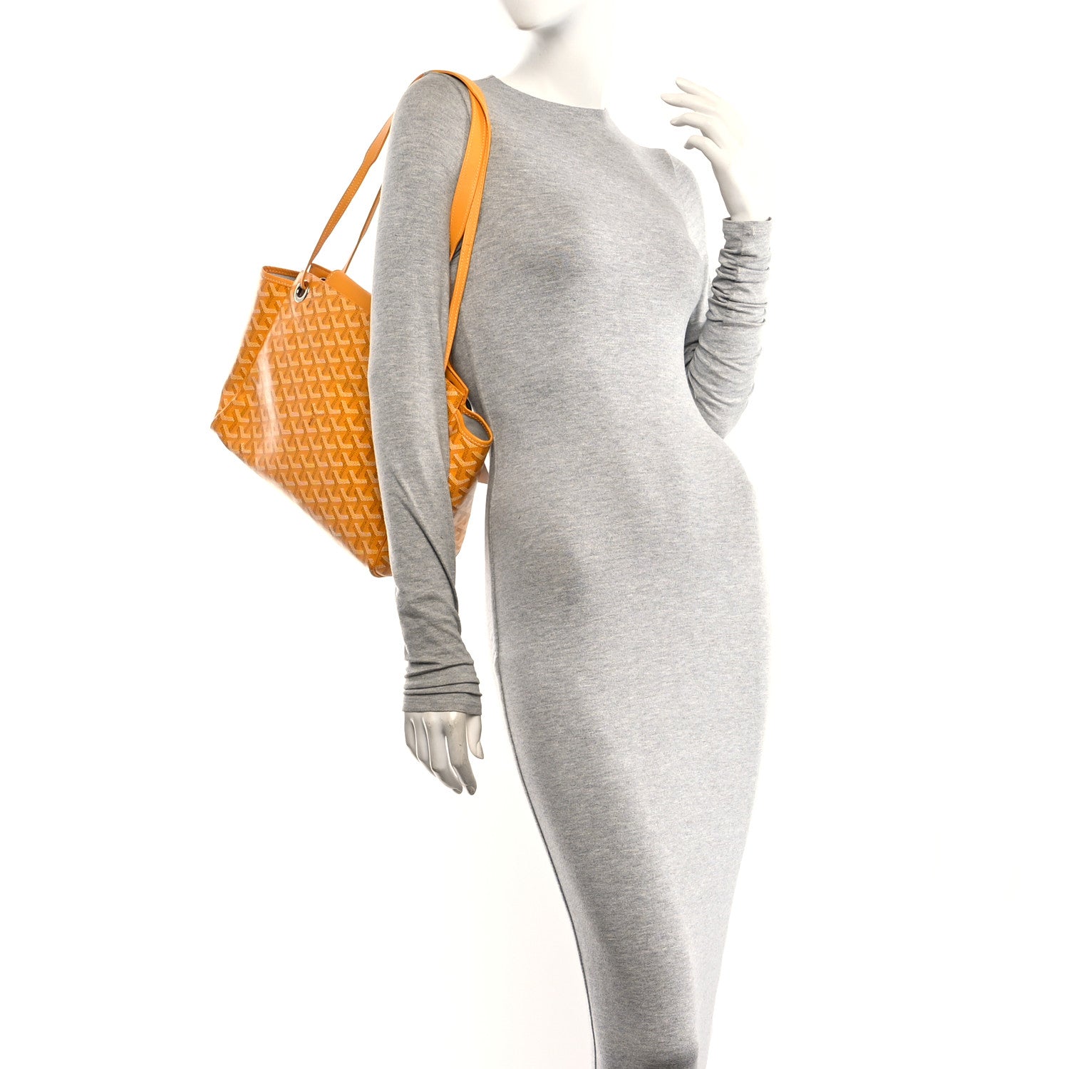 Goyard Goyardine Rouette PM Yellow 2 of 9