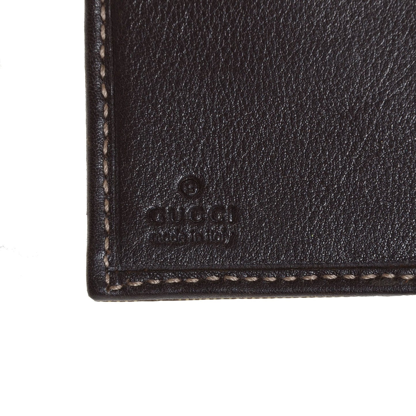 Crystal Monogram Hysteria French Wallet Dark Brown