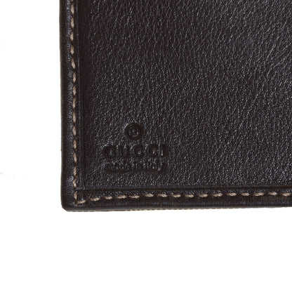 Gucci Crystal Monogram Hysteria French Wallet Dark Brown 6 of 8