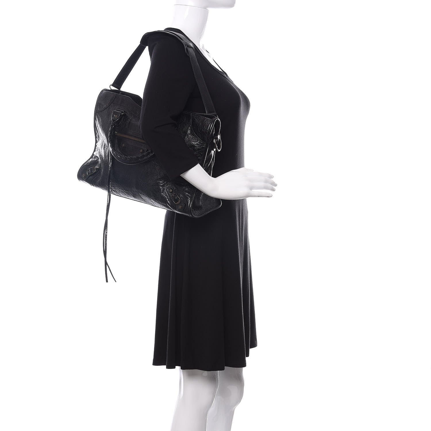 Balenciaga Agneau Classic Hardware City Black 2 of 9