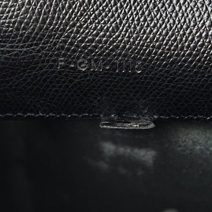 Celine Grained Calfskin Small Vertical Cabas Black 7 of 19