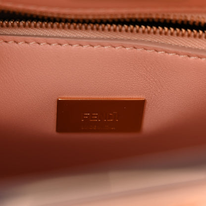 Fendi Nappa Pocket Mini Peekaboo Iconic Satchel Baby Pink 6 of 9