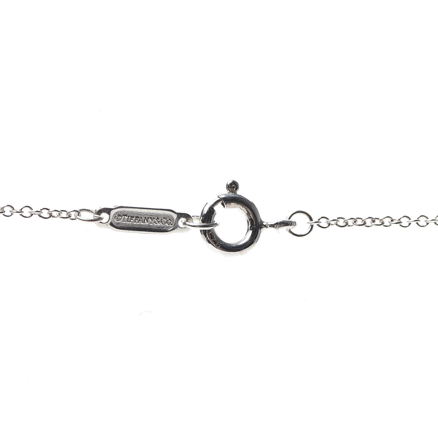 Tiffany Sterling Silver Black Onyx Pearl Ziegfeld Daisy Pendant Necklace 5 of 6