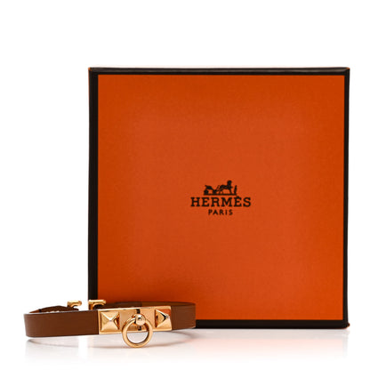 Hermes Rivale Micro Bracelet T2 Gold 6 of 6