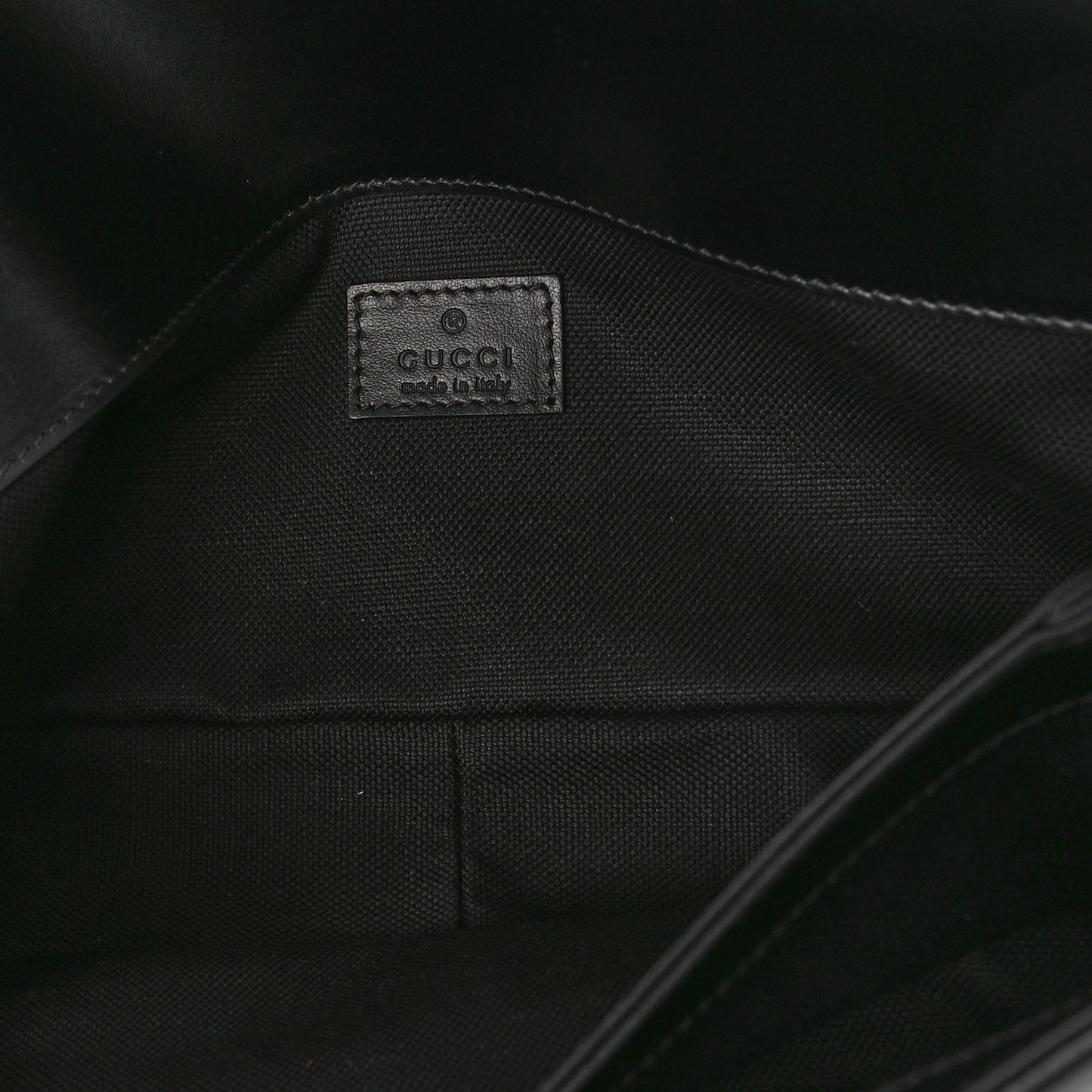 Calfskin Matelasse Monochrome GG Marmont Crossbody Shoulder Bag Black