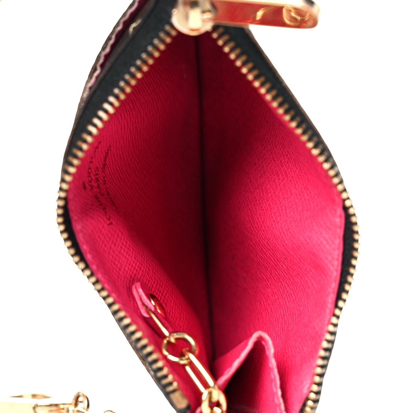 Monogram Multicolor Key Pouch Black Grenade