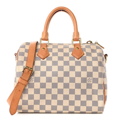 Louis Vuitton Damier Azur Speedy Bandouliere 25 1 of 27