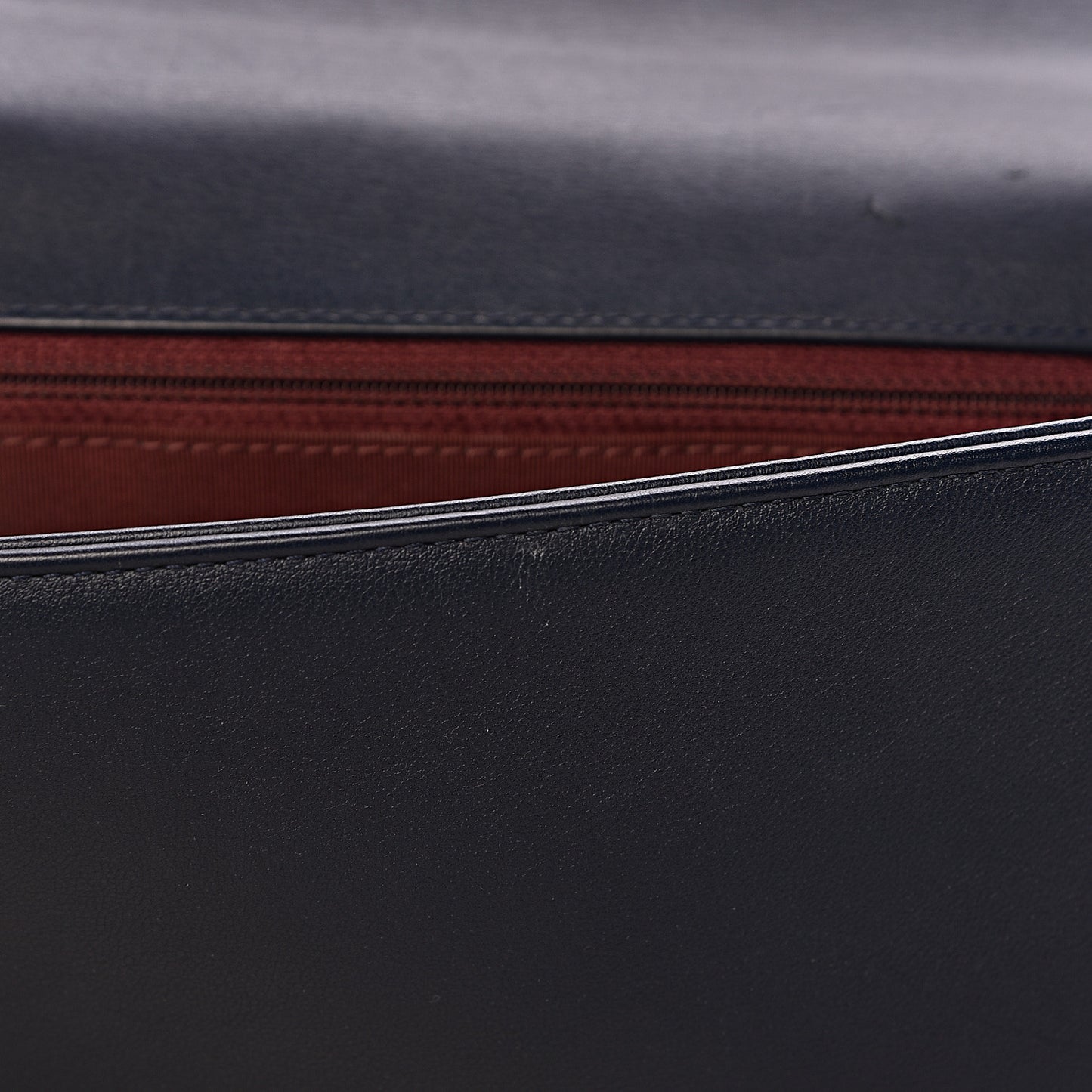 Velvet Tweed Quilted New Medium Boy Flap Dark Navy Blue