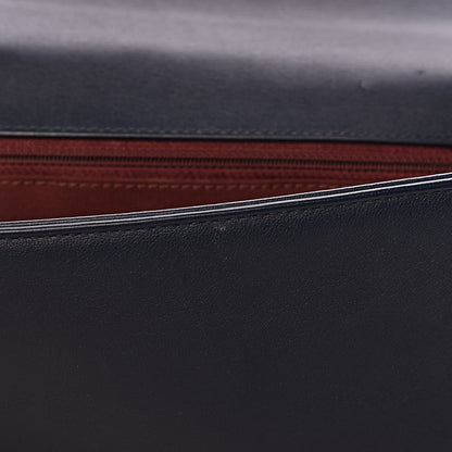 Chanel Velvet Tweed Quilted New Medium Boy Flap Dark Navy Blue 13 of 15