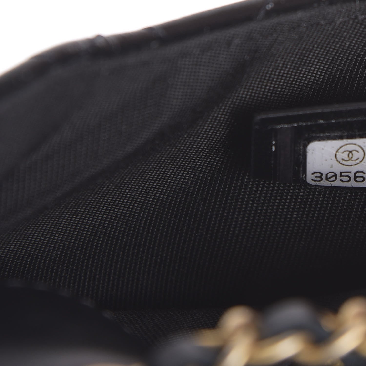 Chanel Shiny Aged Calfskin Quilted Waist Belt Bag Black 8 of 11