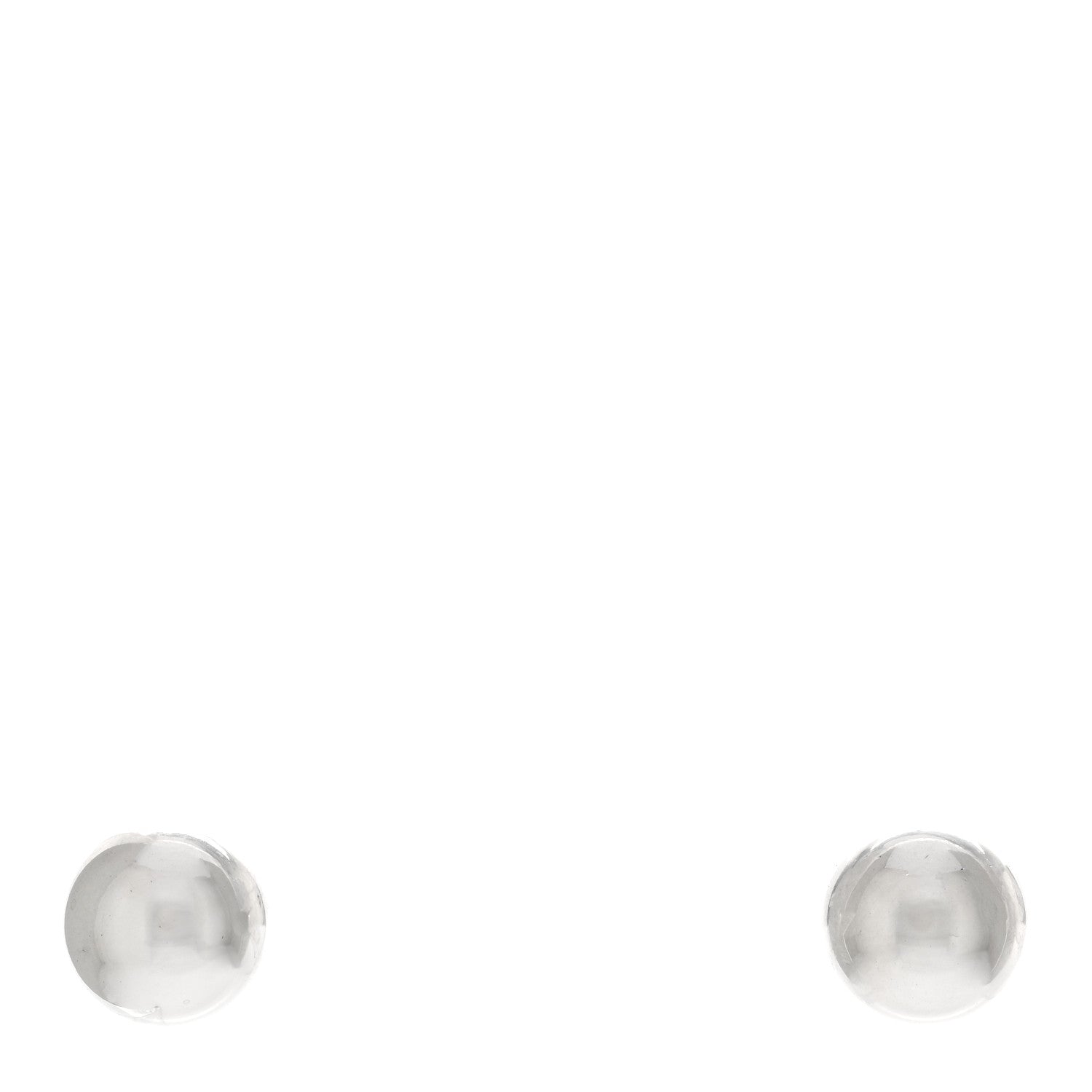 Tiffany Sterling Silver 10mm HardWear Ball Earrings 1 of 4