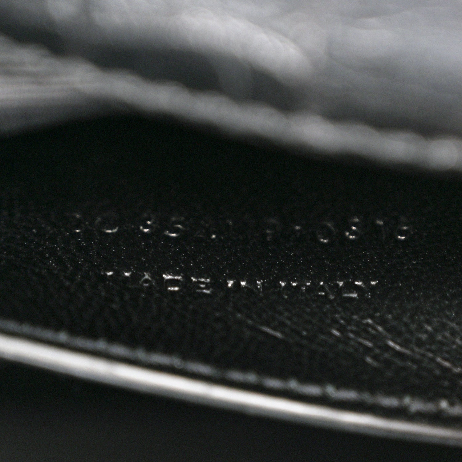 Saint Laurent Calfskin Crocodile Embossed Medium Classic Monogram Kate Tassel Satchel Sunset Black 7 of 10