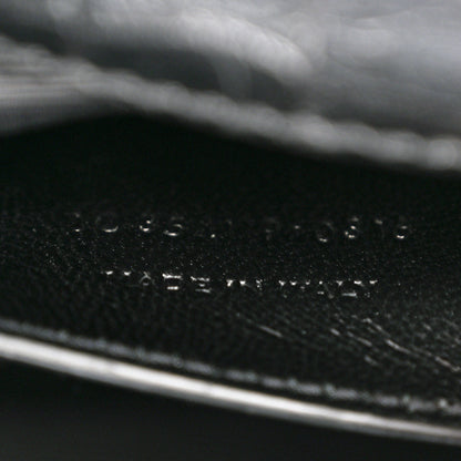 Saint Laurent Calfskin Crocodile Embossed Medium Classic Monogram Kate Tassel Satchel Sunset Black 7 of 10