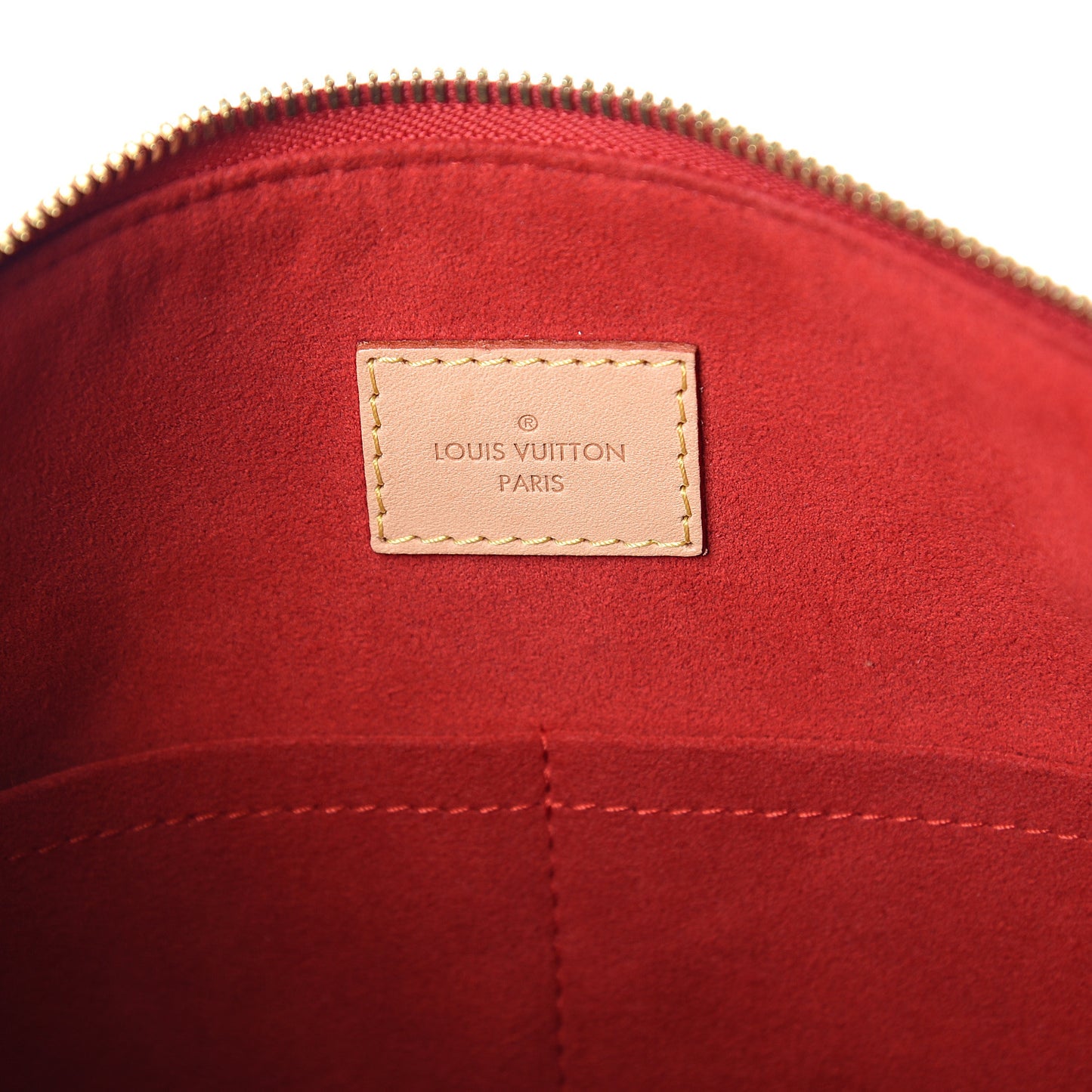 Monogram V Tote MM Cherry