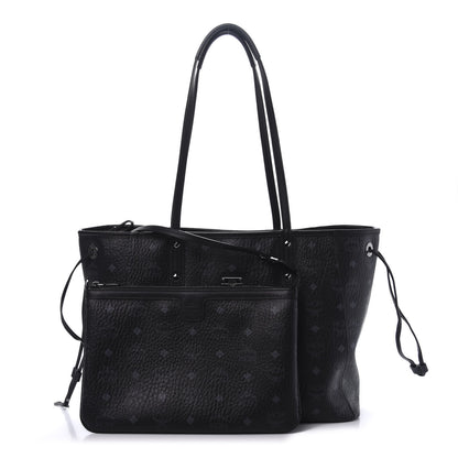 MCM Metallic Galaxy Visetos Medium Project Reversible Shopper Tote Black Multicolor 1 of 21