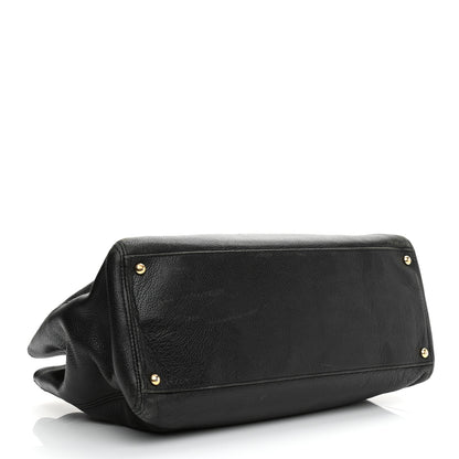 Chanel Calfskin Cerf Executive Shopper Tote Black 3 of 14