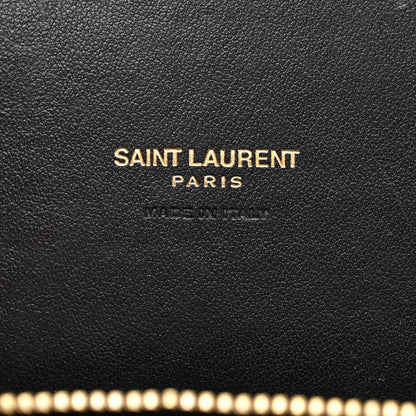 Saint Laurent Calfskin Crocodile Embossed Baby Sac De Jour Black 6 of 10