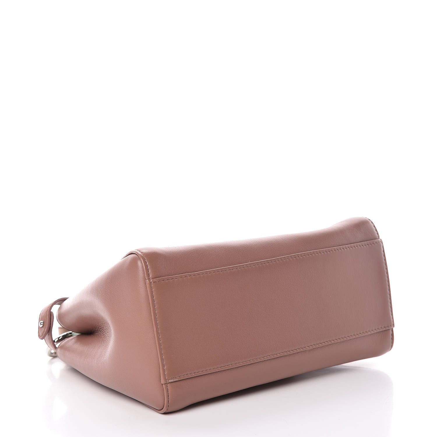 Fendi Nappa Colorblock Mini Peekaboo Iconic Satchel English Rose Plaster Oxigen 5 of 14