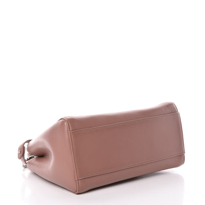 Fendi Nappa Colorblock Mini Peekaboo Iconic Satchel English Rose Plaster Oxigen 5 of 14