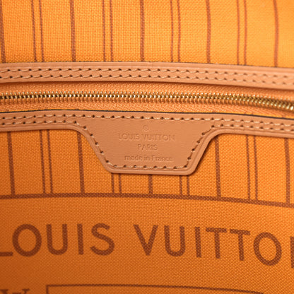 Louis Vuitton Damier Azur Braided Neverfull MM Pink 7 of 10