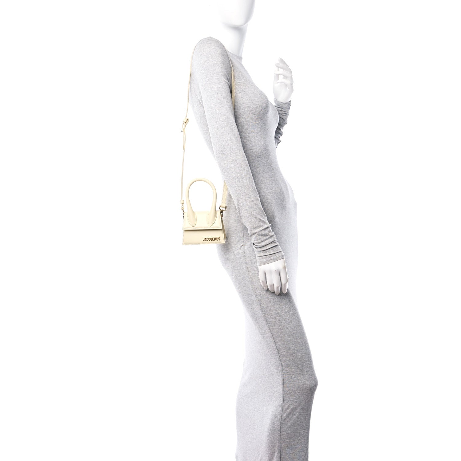 Jacquemus Smooth Calfskin Le Chiquito Ivory 2 of 10