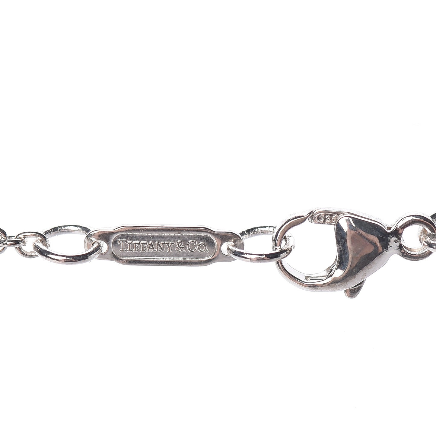 Sterling Silver 1837 Lock Pendant Necklace