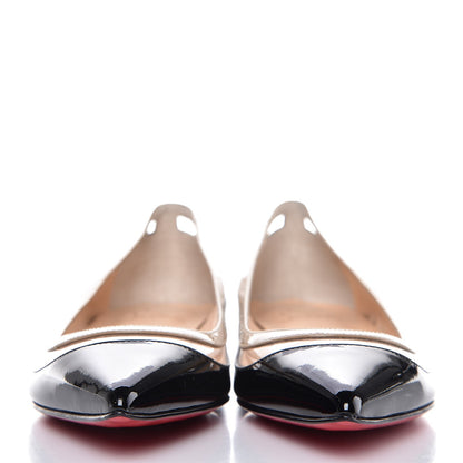 Christian Louboutin Patent Paulina Flats 35 Black 2 of 7