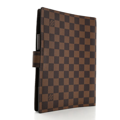 Louis Vuitton Damier Ebene Large Ring Agenda Cover 3 of 7