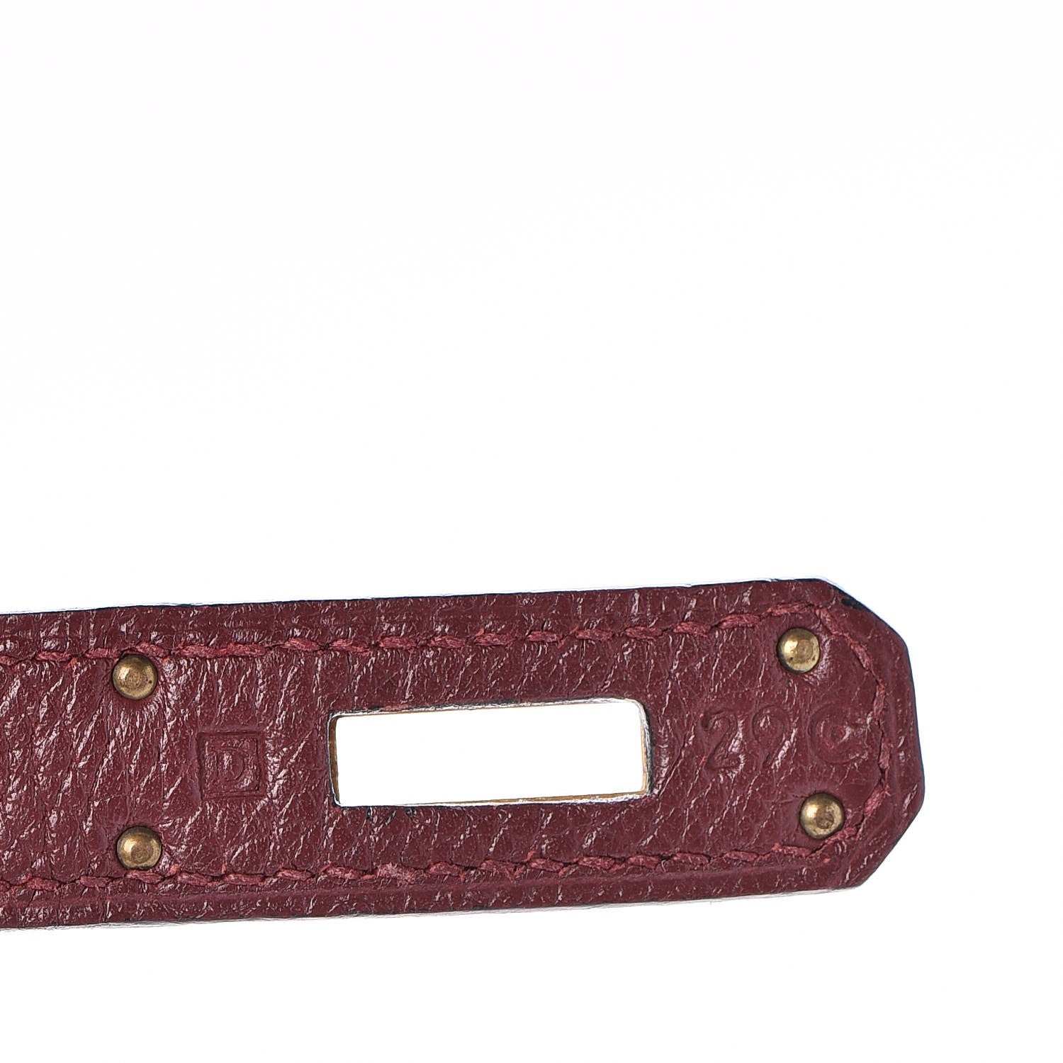 Hermes Fjord Kelly Sellier 35 Rouge H 21 of 36