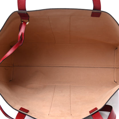 Gucci GG Supreme Monogram Flora Web Large Ophidia Tote Red 6 of 12