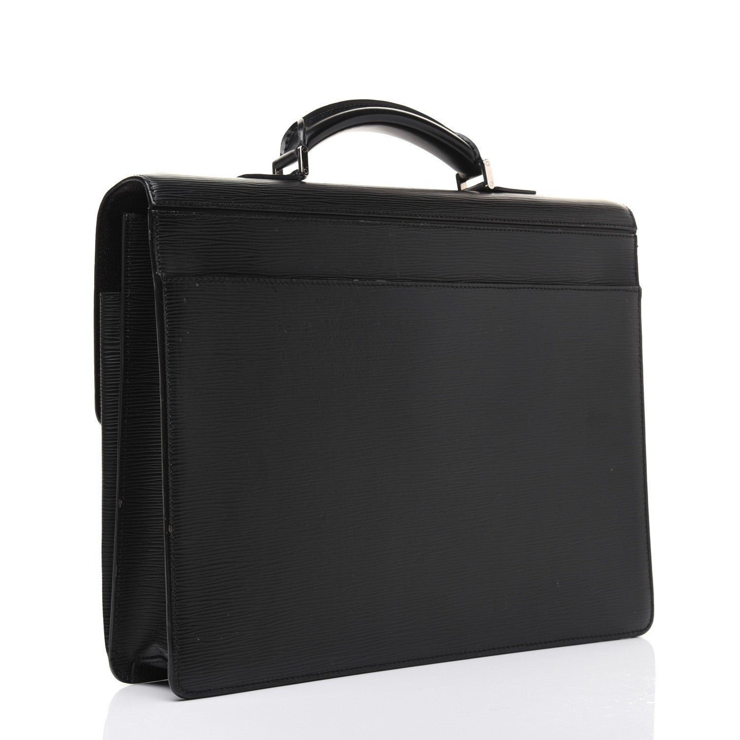 Louis Vuitton Epi Robusto 2 Compartment Briefcase Black 3 of 30