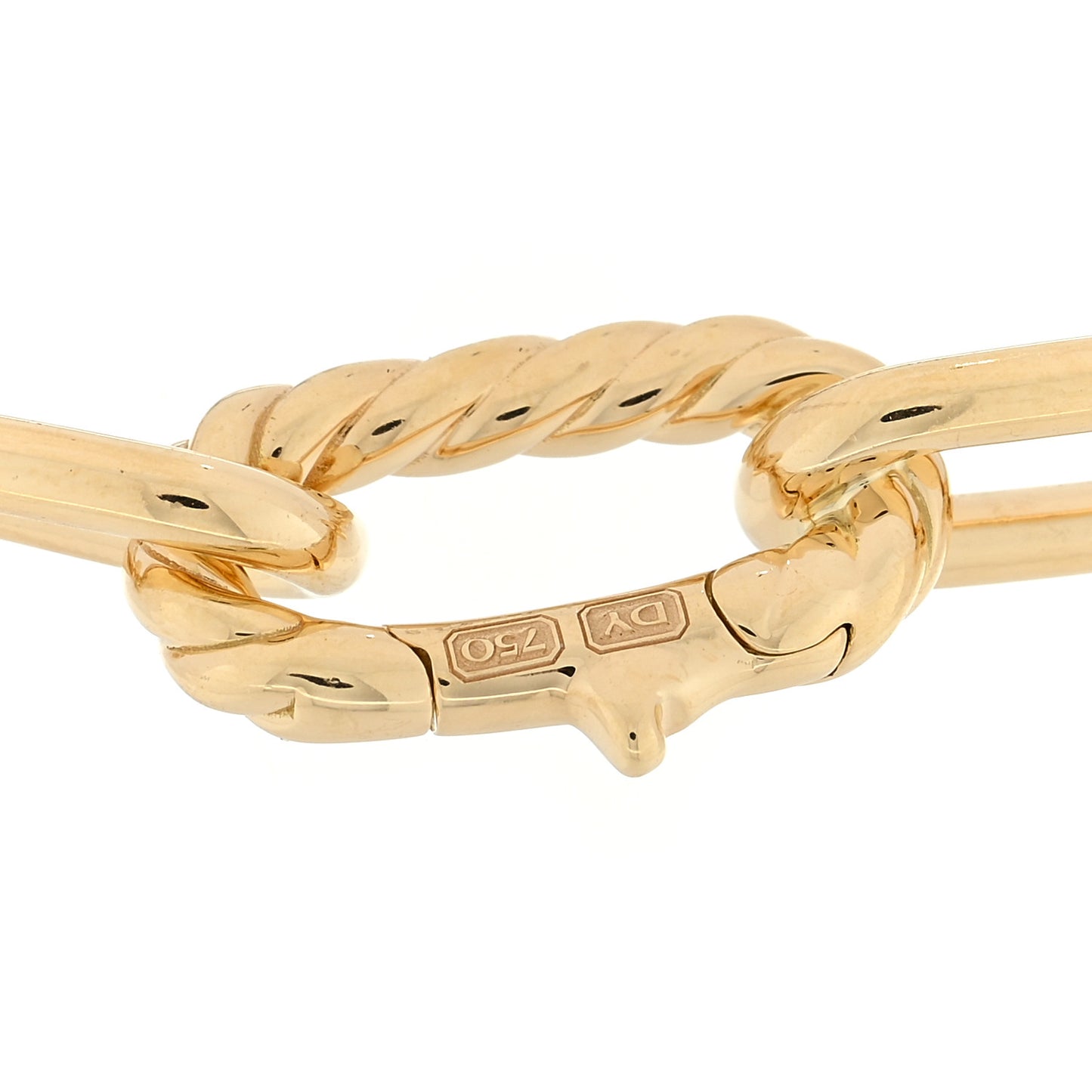 18K Yellow Gold 8.5mm Madison Classic Chain Bracelet