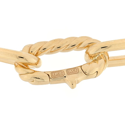 David Yurman 18K Yellow Gold 8.5mm Madison Classic Chain Bracelet 3 of 3