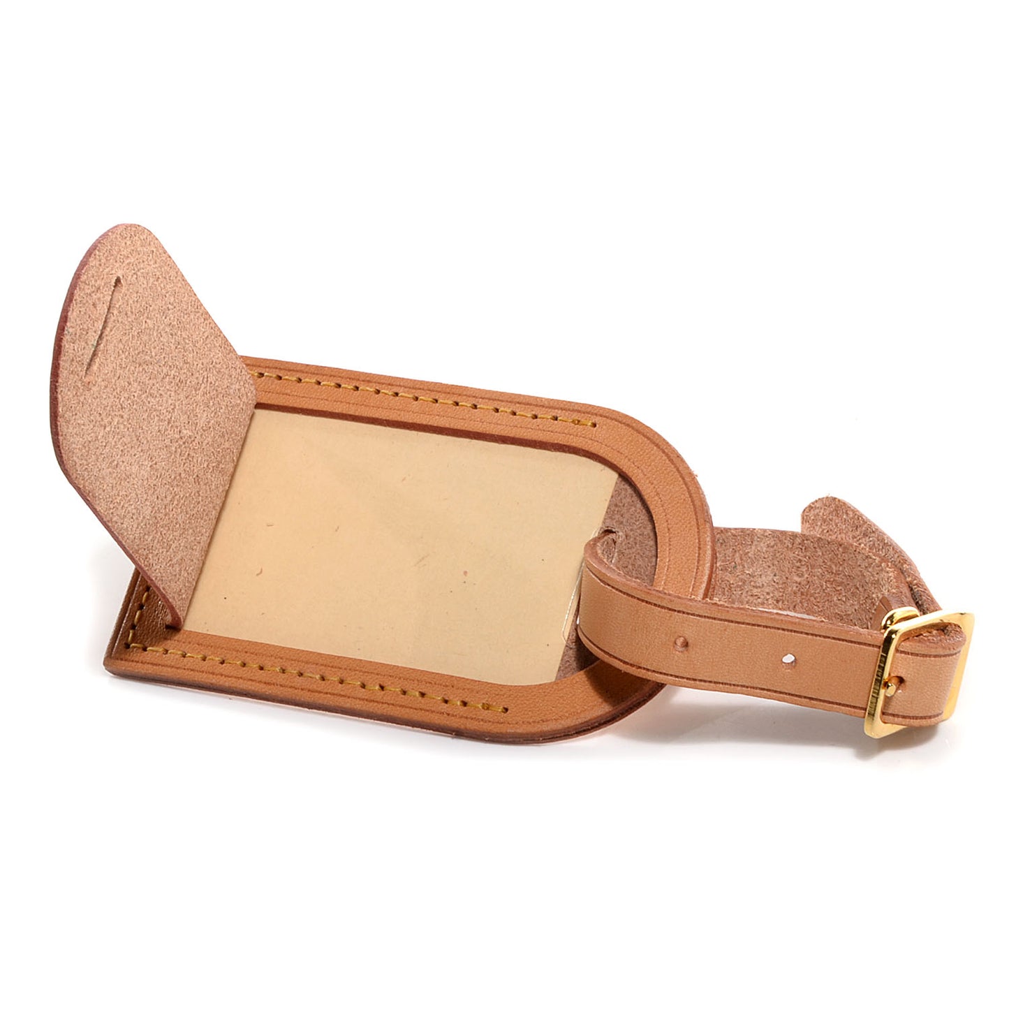 Vachetta Leather Luggage Tag