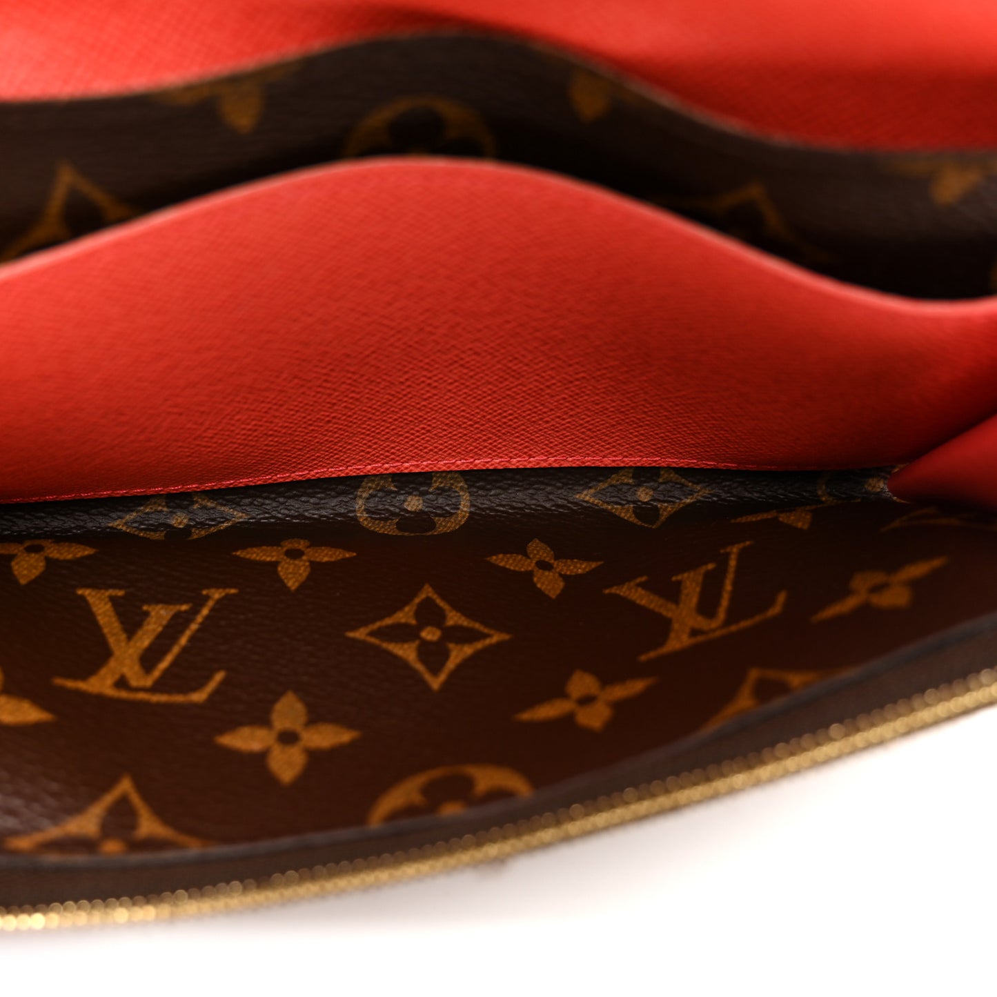 Monogram Emilie Wallet Poppy