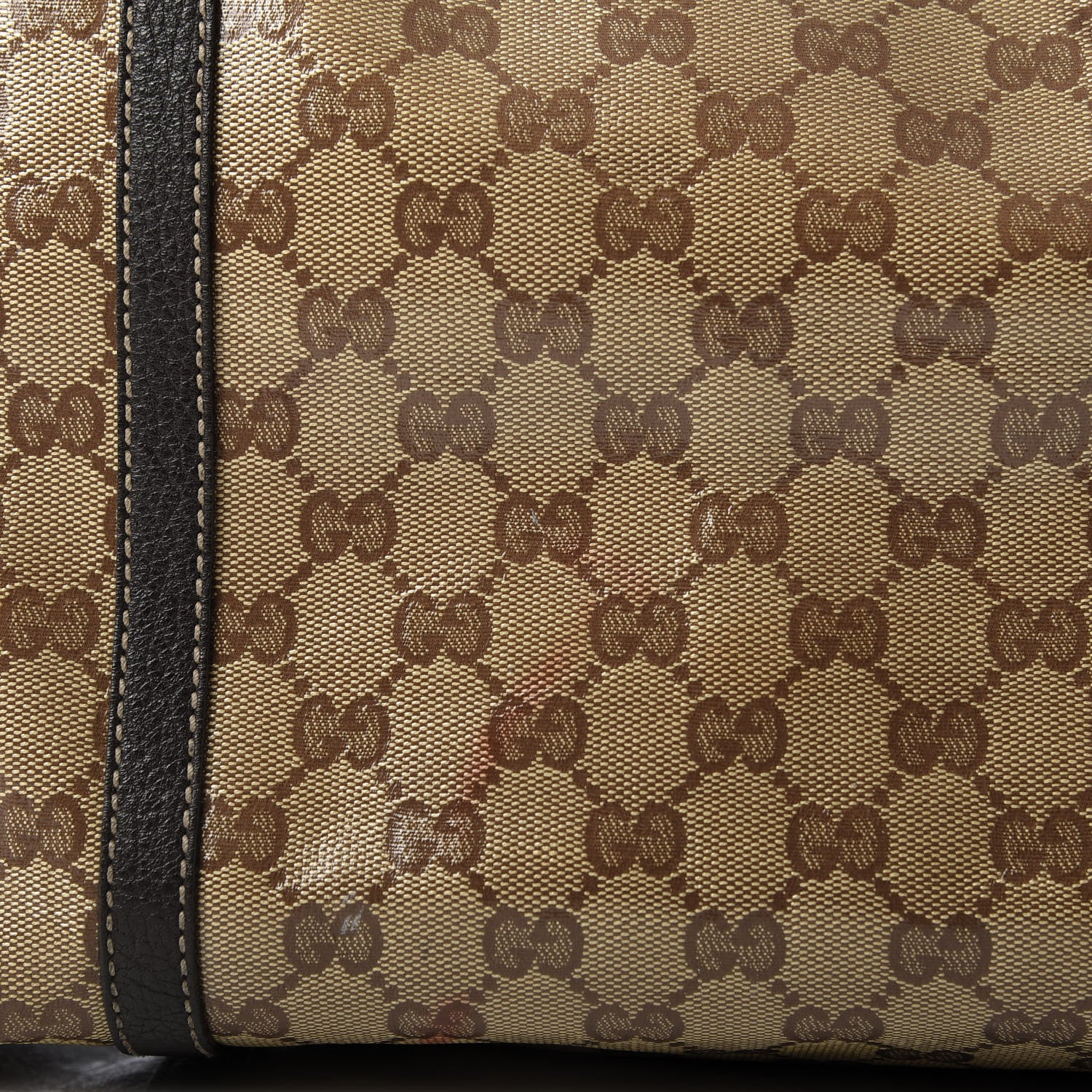 Gucci Crystal Monogram Medium Joy Tote Beige Ebony Testa di Moro 10 of 11