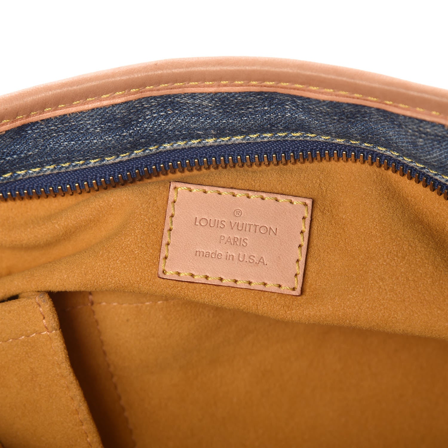 Louis Vuitton Denim Neo Cabby MM Blue 7 of 12