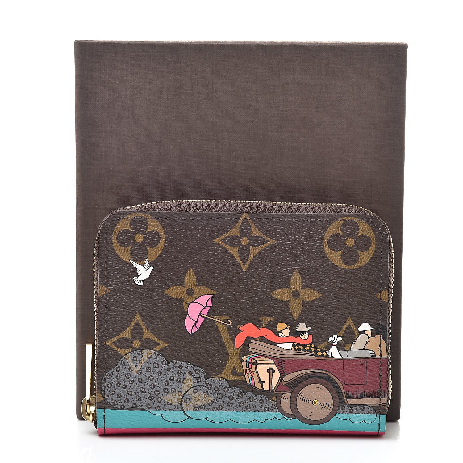 Louis Vuitton Monogram 2015 Christmas Animation Zippy Coin Purse 8 of 8