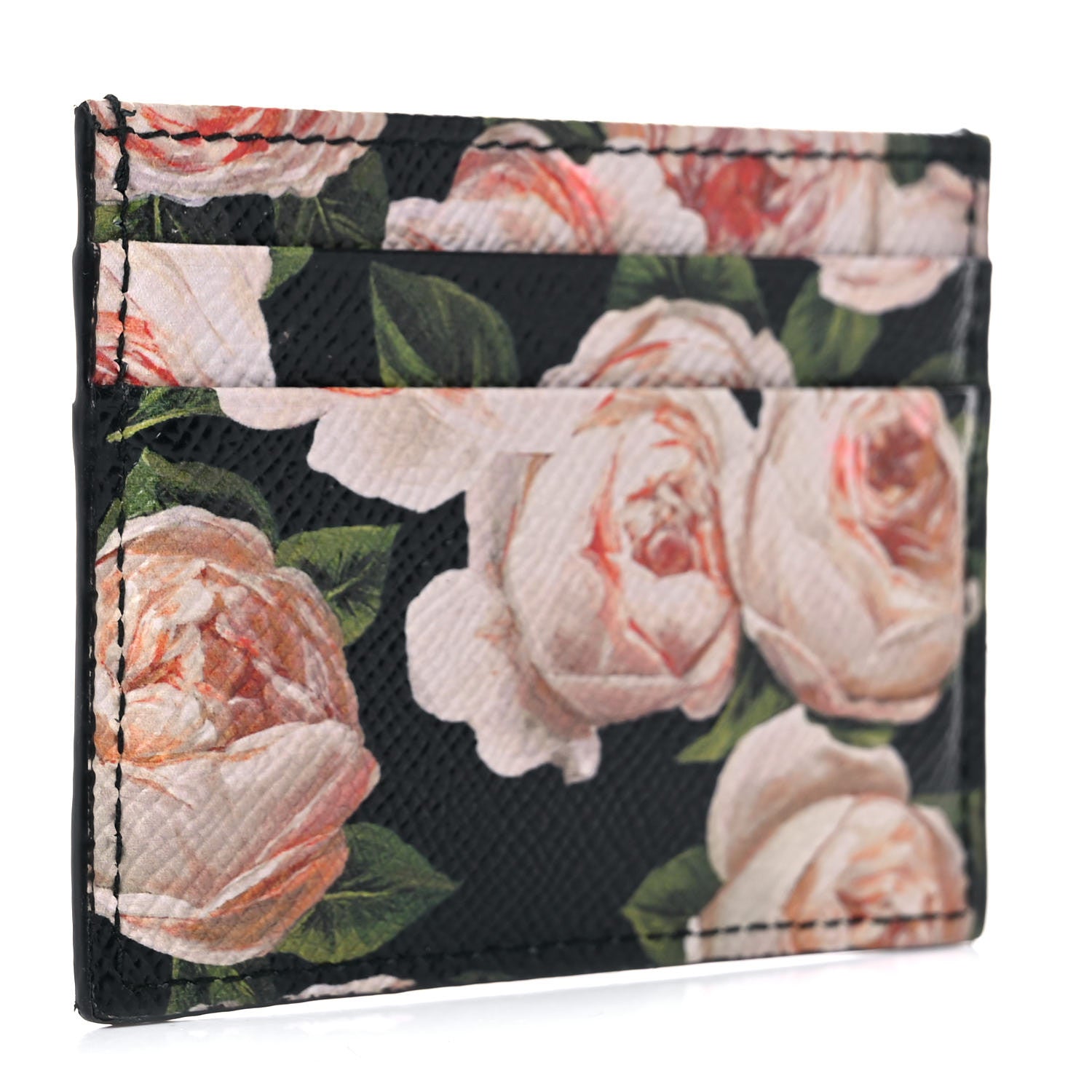Dolce & Gabbana Dauphine Floral Print Card Holder Multicolor 3 of 6