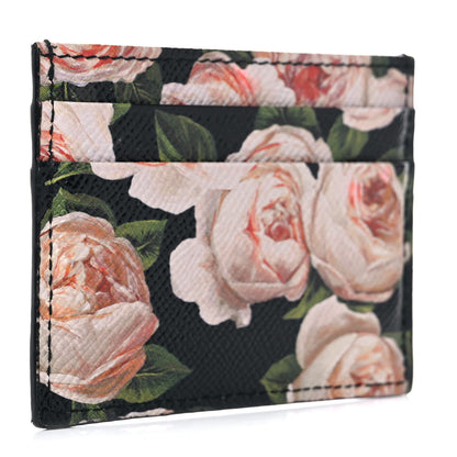 Dolce & Gabbana Dauphine Floral Print Card Holder Multicolor 3 of 6