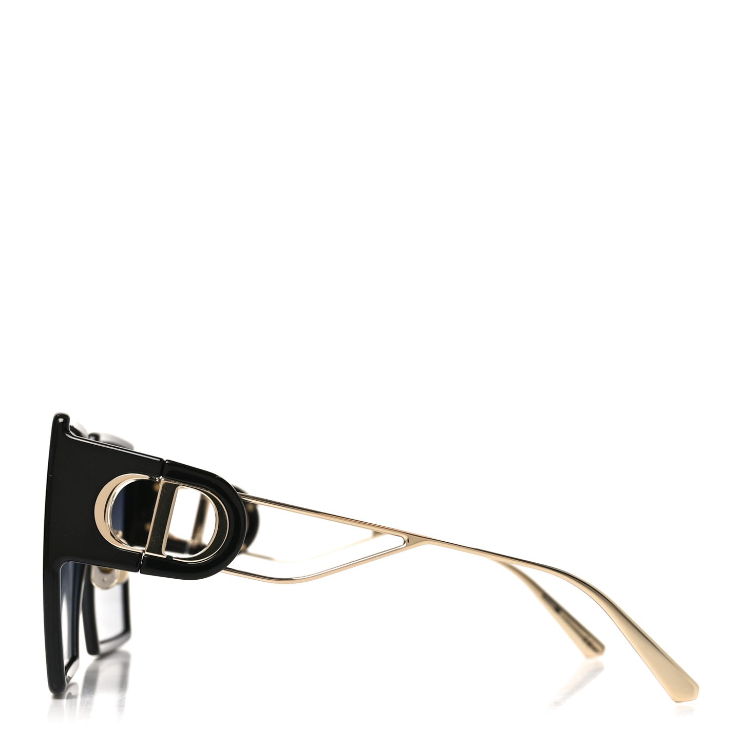 Square 30 Montaigne SU Sunglasses Black