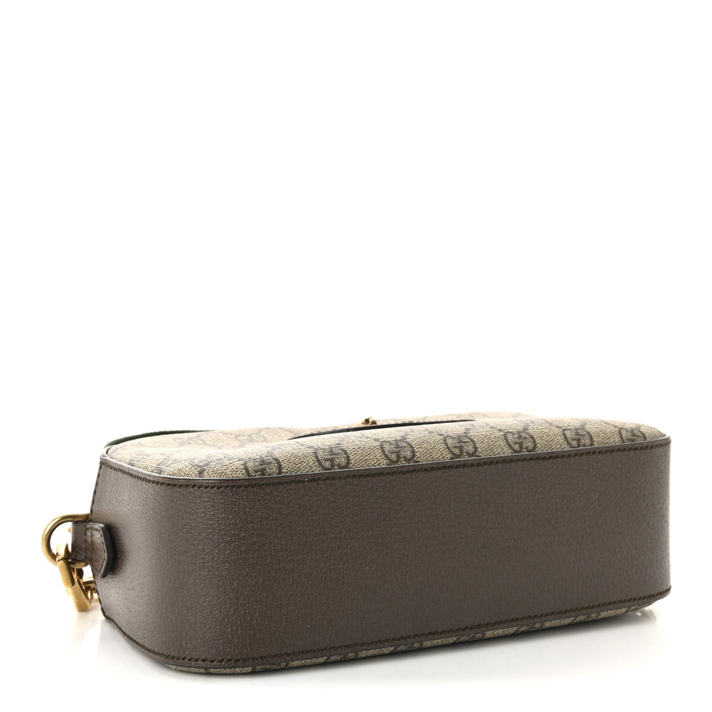 GG Supreme Monogram Web Neo Vintage Shoulder Bag Beige New Acero Crop