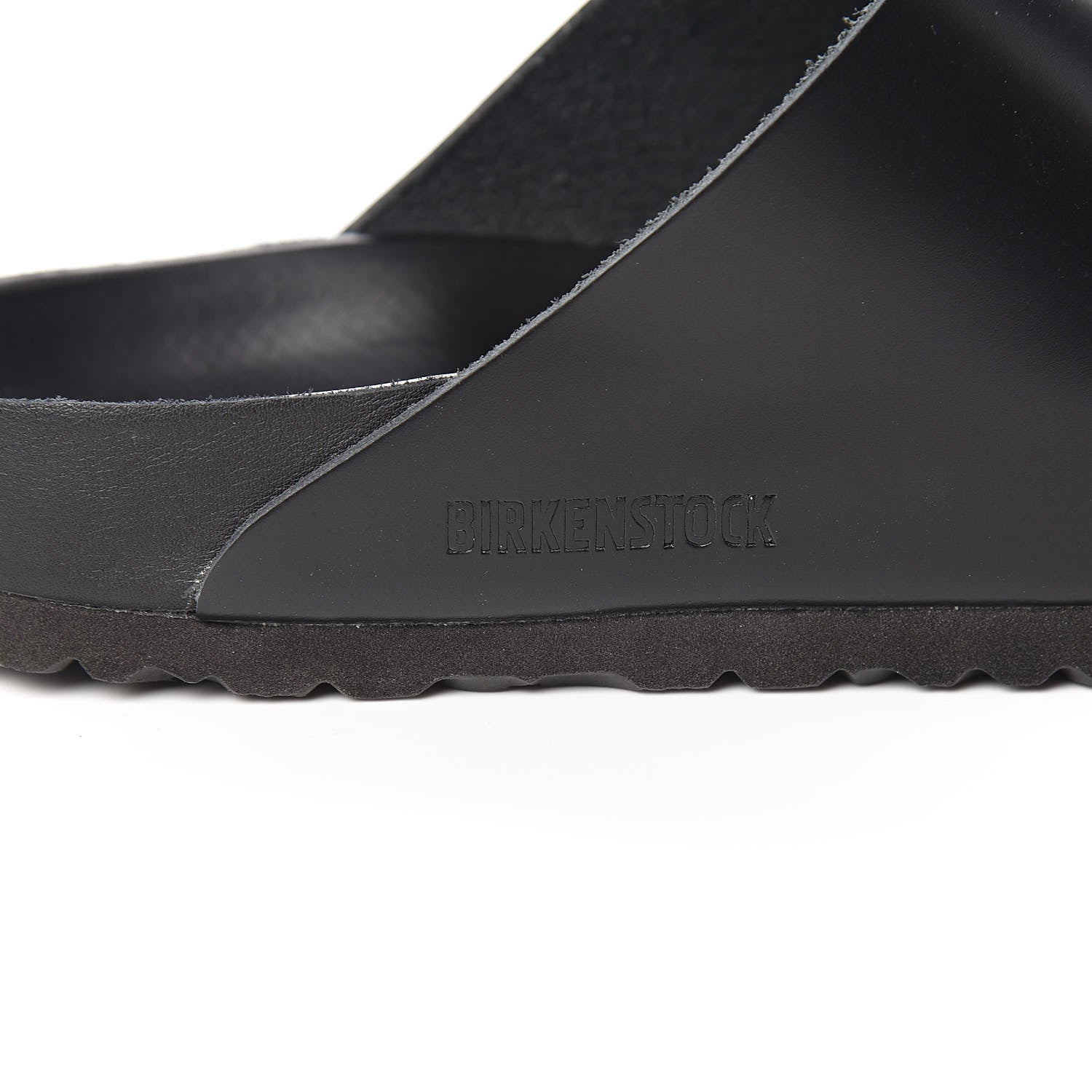 Valentino Garavani Calfskin VLTN Birkenstock Slide Sandals 41 Black 8 of 9