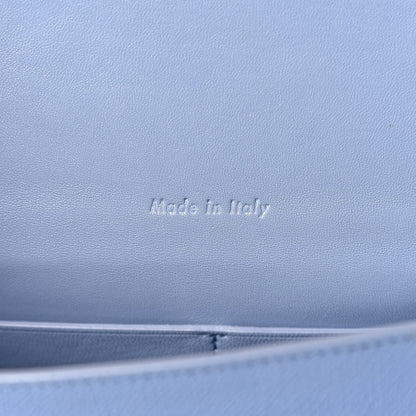 Celine Grained Calfskin Compact Trotteur Porcelain 6 of 11