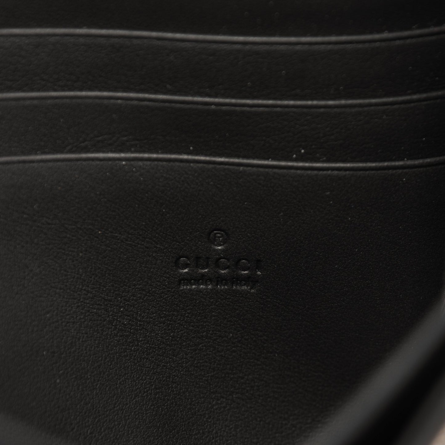 GG Supreme Monogram Mini Dionysus Chain Wallet Beige Black