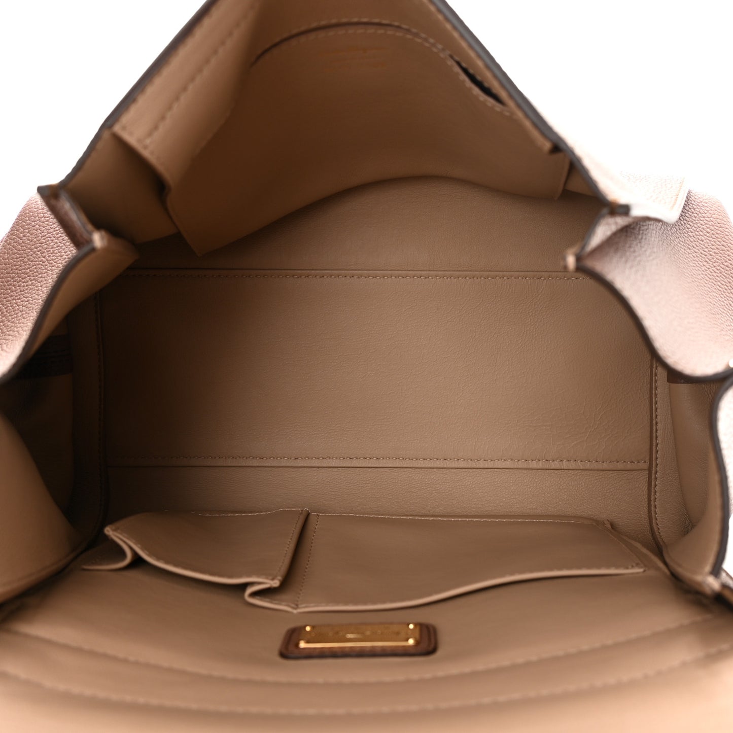 Calfskin Sofia Shoulder Bag New Moka
