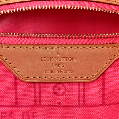 Louis Vuitton Monogram Roses Neverfull MM 6 of 9