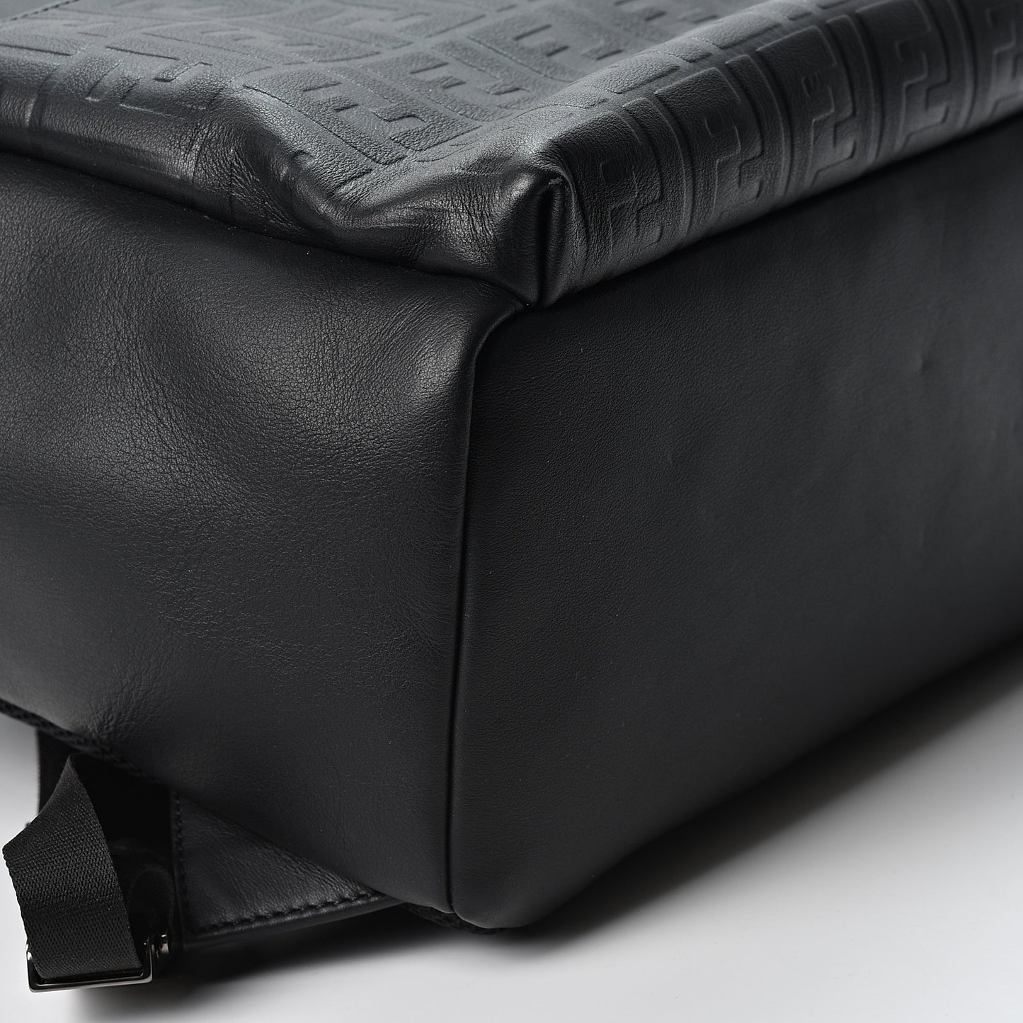 Vitello Grace FF 1974 Embossed Backpack Black