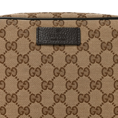 Gucci Monogram Belt Bag Dark Brown 8 of 10